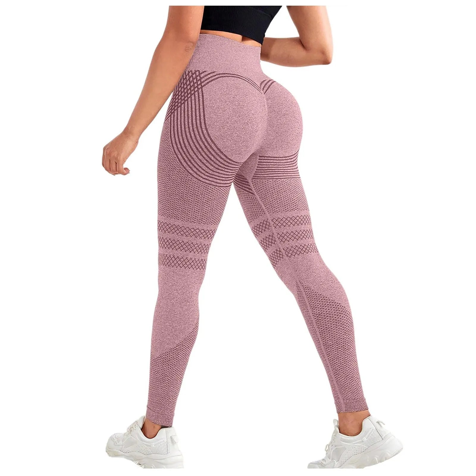Sexy Compression Leggings Cellulite Slimming Leggings Women High Waist Seamless Push Up Opaque Sport Pants For Yoga And Fitness